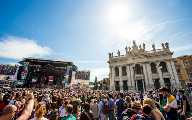 Le Foto Dei Migliori Concerti Del 1 Maggio A Roma Dal 1990 Al 2023 ...