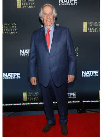 MIAMI BEACH, FL - JANUARY 23:  Henry Winkler is seen at the 2019 NATPE Miami Brandon Tartikoff Legacy Awards at the Fontainebleau Hotel on January 23, 2019 in Miami Beach, Florida.  (Photo by Alexander Tamargo/Getty Images)