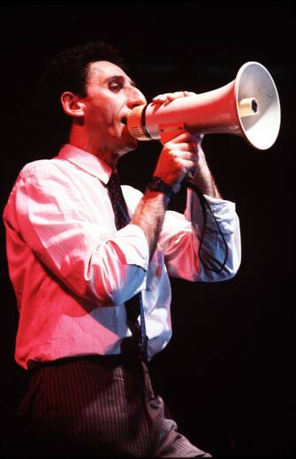 Italian singer-songwriter Franco Battiato, Italy, circa 1980. (Photo by Luciano Viti/Getty Images)