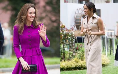 Kate Middleton e Meghan Markle, i look a confronto. FOTO