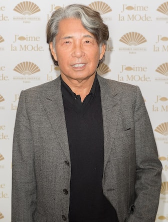 PARIS, FRANCE - SEPTEMBER 28:  Kenzo Takada attends the J'aime La Mode - Mandarin Oriental - Photocall at Hotel Mandarin Oriental on September 28, 2015 in Paris, France.  (Photo by Dominique Charriau/WireImage)