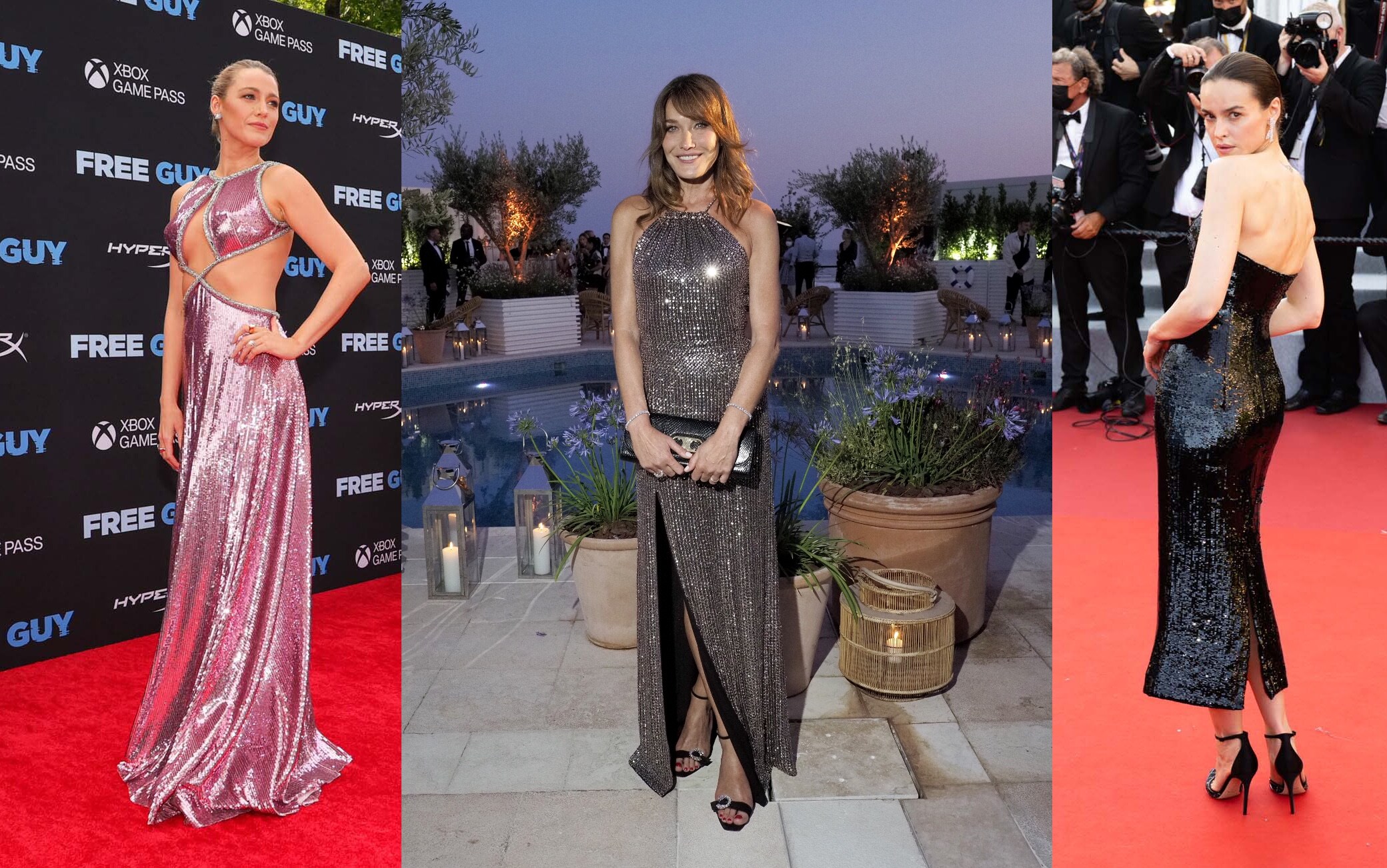 Moda, 10 abiti glitter indossati dalle star a cui ispirarsi. Foto