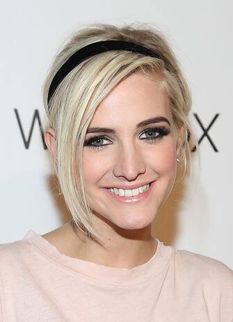 NEW YORK, NY - FEBRUARY 06:  Ashlee Simpson attends the Wildfox presentation during Fall 2013 Mercedes-Benz Fashion Week at Capitale on February 6, 2013 in New York City.  (Photo by Rob Kim/WireImage)