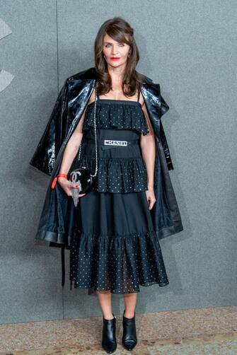 NEW YORK, NEW YORK - DECEMBER 04: Helena Christensen attends the Chanel Metiers D'Art 2018/19 Show at The Metropolitan Museum of Art on December 04, 2018 in New York City. (Photo by Roy Rochlin/WireImage)