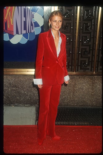279419 08: Actress Gwyneth Paltrow attends the MTV Video Music Awards September 4, 1996 in New York City. The awards honored music videos produced by popular artists such as Smashing Pumpkins, Metallica and Alanis Morissette. (Photo by Evan Agostini/Liaison)