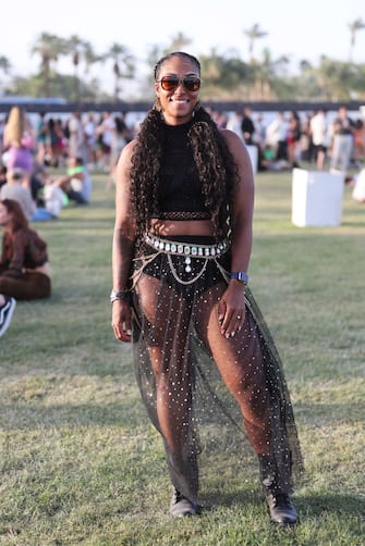 1391873523 INDIO, CALIFORNIA - APRIL 16: Festivalgoer attends the 2022 Coachella Valley Music and Arts Festival on April 16, 2022 in Indio, California. (Photo by Amy Sussman / Getty Images for Coachella)
