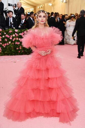 NEW YORK, NEW YORK - MAY 06: Emma Roberts attends The 2019 Met Gala Celebrating Camp: Notes on Fashion at Metropolitan Museum of Art on May 06, 2019 in New York City. (Photo by Dimitrios Kambouris/Getty Images for The Met Museum/Vogue)