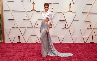 - Zendaya arrives on the red carpet of the 94th Oscars® at the Dolby Theatre at Ovation Hollywood in Los Angeles, CA, on Sunday, March 27, 2022., Credit:Avalon.red / Avalon