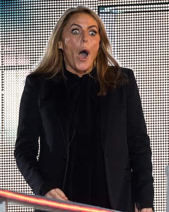 BOREHAMWOOD, ENGLAND - JANUARY 27:  Patsy Kensit becomes the third celebrity to be evicted from the Big Brother house at Elstree Studios on January 27, 2015 in Borehamwood, England.  (Photo by Ben A. Pruchnie/Getty Images)