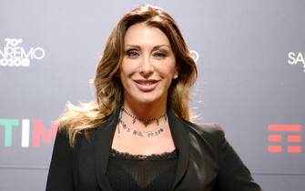 Italian singer Sabrina Salerno poses during a photocall at the 70th Sanremo Italian Song Festival, Sanremo, Italy, 08 February 2020. The festival runs from 04 to 08 February. ANSA/RICCARDO ANTIMIANI 
