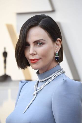 HOLLYWOOD, CALIFORNIA - FEBRUARY 24: Charlize Theron attends the 91st Annual Academy Awards at Hollywood and Highland on February 24, 2019 in Hollywood, California. (Photo by Frazer Harrison/Getty Images)