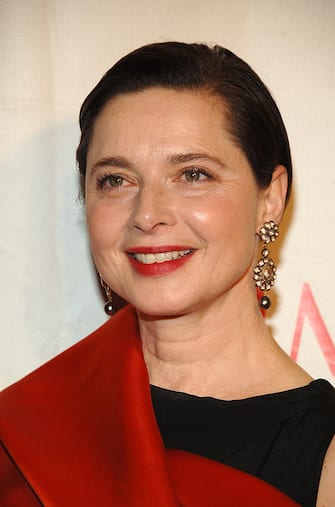 Isabella Rossellini during Time Magazine's 100 Most Influential People 2006 - Arrivals at Jazz at Lincoln Center at Time Warner Center in New York City, New York, United States. (Photo by Dimitrios Kambouris/WireImage for Rubenstein Communications, Inc.)