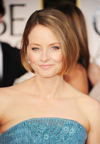 BEVERLY HILLS, CA - JANUARY 15:  Actress Jodie Foster arrives at the 69th Annual Golden Globe Awards held at the Beverly Hilton Hotel on January 15, 2012 in Beverly Hills, California.  (Photo by Frazer Harrison/Getty Images)