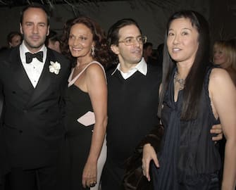 Tom Ford, Diane von Furstenberg, Marc Jacobs and Vera Wang (Photo by Jamie McCarthy/WireImage for LaForce and Stevens)