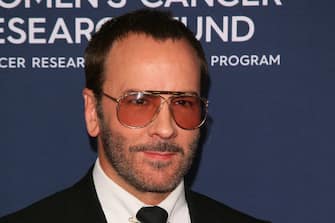 US designer Tom Ford attends the Women's Cancer Research Fund's (WCRF) "An Unforgettable Evening" benefit gala at the Beverly Wilshire Hotel in Beverly Hills, California, on February 27, 2020. (Photo by Jean-Baptiste Lacroix / AFP) (Photo by JEAN-BAPTISTE LACROIX/AFP via Getty Images)