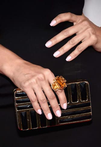 CULVER CITY, CA - JUNE 06: Actress Zulay Henao, ring, purse, manicure detail, attends the premiere of "Destined" during the 2016 Los Angeles Film Festival at Arclight Cinemas Culver City on June 6, 2016 in Culver City, California.  (Photo by Amanda Edwards/WireImage)
