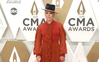 NASHVILLE, TENNESSEE - NOVEMBER 13: (FOR EDITORIAL USE ONLY)  P!nk attends the 53nd annual CMA Awards at Bridgestone Arena on November 13, 2019 in Nashville, Tennessee. (Photo by Taylor Hill/Getty Images)