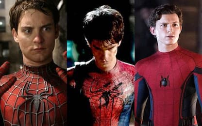 Spider-Man, live action con Maguire, Garfield e Holland
