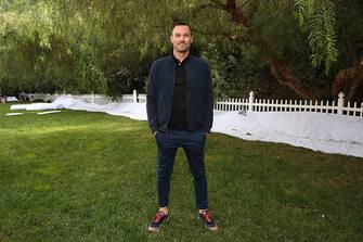 UNIVERSAL CITY, CALIFORNIA - NOVEMBER 15: Actor Brian Austin Green visits Hallmark Channel's "Home & Family" at Universal Studios Hollywood on November 15, 2019 in Universal City, California. (Photo by Paul Archuleta/Getty Images)