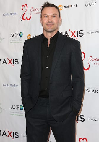 LOS ANGELES, CALIFORNIA - FEBRUARY 15: Actor Brian Austin Green attends the Open Hearts Foundation 10th Anniversary Gala at SLS Hotel at Beverly Hills on February 15, 2020 in Los Angeles, California. (Photo by Paul Archuleta/Getty Images)
