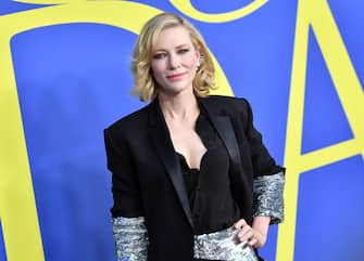 Australian actress Cate Blanchett arrives at the 2018 CFDA Fashion awards June 4, 2018 at The Brooklyn Museum in New York. (Photo by ANGELA WEISS / AFP)        (Photo credit should read ANGELA WEISS/AFP via Getty Images)