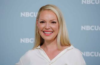 Actress Katherine Heigl attends the Unequaled NBCUniversal Upfront campaign at Radio City Music Hall on May 14, 2018 in New York. (Photo by KENA BETANCUR / AFP)        (Photo credit should read KENA BETANCUR/AFP via Getty Images)