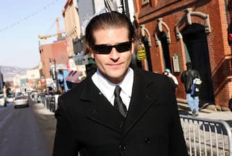 PARK CITY, UT - JANUARY 21:  Actor/Director Crispin Glover is seen on Main Street during the 2007 Sundance Film Festival on January 21, 2007 in Park City, Utah.  (Photo by Scott Halleran/Getty Images)