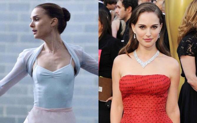 Trasformazione del corpo degli attori di Hollywood