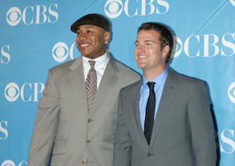 NEW YORK - MAY 20:  Actors  LL Cool J and Chris O'Donnell  attend the 2009 CBS Upfront at Terminal 5 on May 20, 2009 in New York City.  (Photo by Jim Spellman/WireImage)