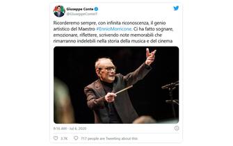 ennio morricone twitter giuseppe conte