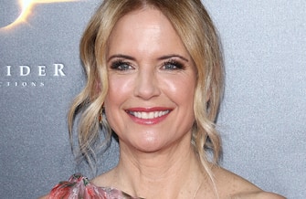 NEW YORK, NY - JUNE 14: Actress Kelly Preston attends the "Gotti" New York premiere at SVA Theater on June 14, 2018 in New York City. (Photo by Jim Spellman/WireImage)