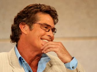 PASADENA, CA - JULY 21:  Judge David Hasselhoff of the show "America's Got Talent" attends the 2006 Summer Television Critics Association Press Tour for the NBC Network at the Ritz-Carlton Huntington Hotel on July 21, 2006 in Pasadena, California.  (Photo by Frederick M. Brown/Getty Images)