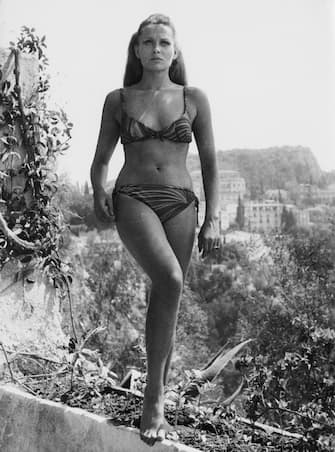 Italian actress Erika Blanc in Taormina, Italy, during the film festival, 26th July 1967. (Photo by Keystone/Hulton Archive/Getty Images)