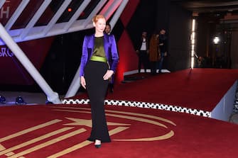 MARRAKECH, MOROCCO - DECEMBER 02: Tilda Swinton attends the 18th Marrakech International Film Festival -Day Four- on Decemeber 02, 2019 in Marrakech, Morocco. (Photo by Dominique Charriau/Getty Images)