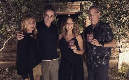 Tom Hanks e sua moglie Rita Wilson sono diventati cittadini greci