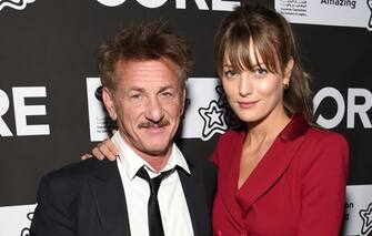 LOS ANGELES, CALIFORNIA - JANUARY 15: Sean Penn and Leila George attend CORE Gala: A Gala Dinner to Benefit CORE and 10 Years of Life-Saving Work Across Haiti & Around the World at Wiltern Theatre on January 15, 2020 in Los Angeles, California. (Photo by Michael Kovac/Getty Images for CORE Gala)