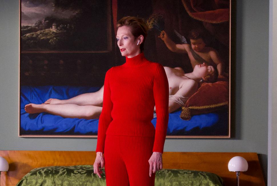 Tilda Swinton in La Voce Umana