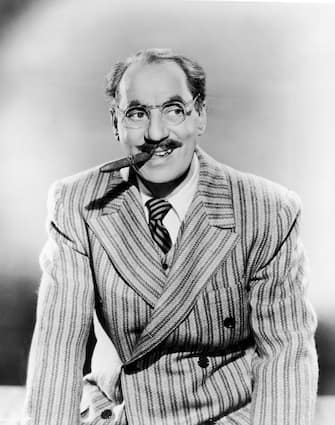 American comedian Groucho Marx (1890 - 1977), circa 1945.  (Photo by Pictorial Parade/Archive Photos/Getty Images)