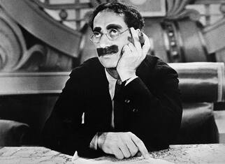 Groucho Marx, le  frasi più divertenti del geniale artista