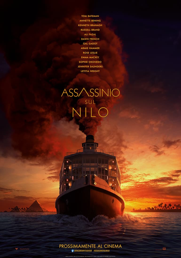 Assassinio sul Nilo locandina trailer