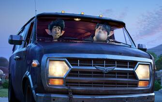 OH BROTHERS – In Disney and Pixar’s “Onward,” two teenage elf brothers embark on an extraordinary quest in a van named Guinevere to discover if there is still a little magic left in the world. Featuring Tom Holland as the voice of Ian Lightfoot, and Chris Pratt as the voice of Ian’s older brother, Barley, “Onward” opens in U.S. theaters on March 6, 2020. ©2019 Disney/Pixar. All Rights Reserved.