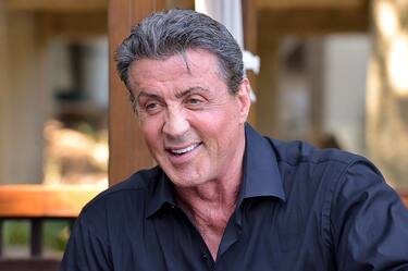 ACAPULCO, MEXICO - JANUARY 25: Sylvester Stallone is interviewed before attending a private dinner to celebrate the 9th Annual Acapulco Film Festival on January 25, 2014 in Acapulco, Mexico. (Photo by Steve Jennings/Getty Images for Leisure Opportunities)