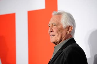 WEST HOLLYWOOD, CA - FEBRUARY 26:  Actor George Lazenby attends The Film Is GREAT reception at Fig & Olive on February 26, 2016 in West Hollywood, California.  (Photo by Michael Tullberg/Getty Images)