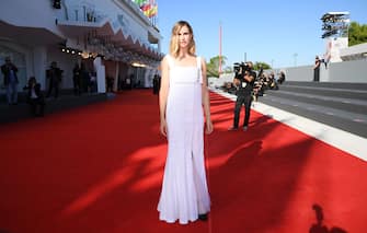 VENICE, ITALY - SEPTEMBER 08: Naama Preis walks the red carpet ahead of the movie "Laila In Haifa" at the 77th Venice Film Festival on September 08, 2020 in Venice, Italy. (Photo by Pascal Le Segretain/Getty Images)