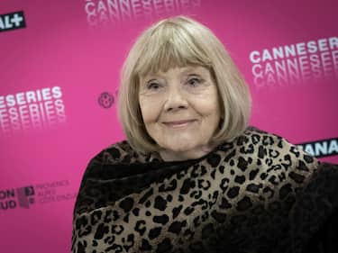 CANNES, FRANCE - APRIL 06: Dame Diana Rigg attends her masterclass during the 2nd Canneseries International Series Festival : day two on April 06, 2019 in Cannes, France. (Photo by Arnold Jerocki/Getty Images)