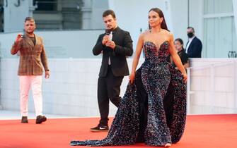 VENICE, ITALY - SEPTEMBER 10: Eleonora Petrella walks the red carpet ahead of the movie "Nuevo Orden" (New Order) at the 77th Venice Film Festival on September 10, 2020 in Venice, Italy. (Photo by Elisabetta Villa/Getty Images)