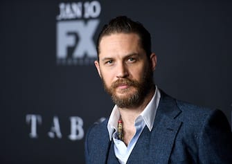 LOS ANGELES, CA - JANUARY 09:  Actor Tom Hardy attends the premiere of FX's "Taboo" at DGA Theater on January 9, 2017 in Los Angeles, California.  (Photo by Matt Winkelmeyer/Getty Images)