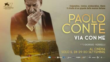 Via con me, da oggi al cinema il film sulla biografia di Paolo Conte