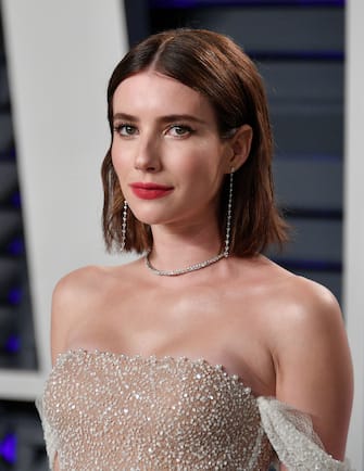 BEVERLY HILLS, CA - FEBRUARY 24:  Emma Roberts attends the 2019 Vanity Fair Oscar Party hosted by Radhika Jones at Wallis Annenberg Center for the Performing Arts on February 24, 2019 in Beverly Hills, California.  (Photo by Dia Dipasupil/Getty Images)