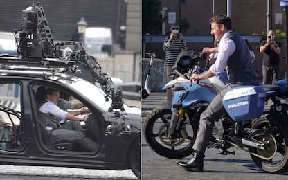 Tom Cruise a Roma, continuano  le riprese di Mission Impossible 7